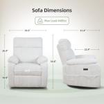 Heated Massage Recliner Chair with Cup Holder