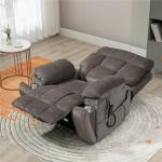 Extra Wide Power Lift Recliner Chair with Massage