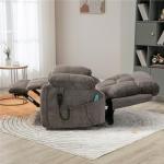 Extra Wide Power Lift Recliner Chair with Massage