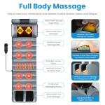 KOCASO Full Body Electric Massage Mat with Heat