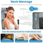 KOCASO Full Body Electric Massage Mat with Heat