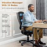 Back Massage Chair Pad with Heat and Vibration