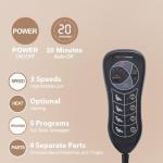 Back Massage Chair Pad with Heat and Vibration