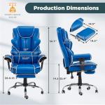 HOMREST Ergonomic Office Chair with Heat & Vibration