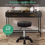 Adjustable Hexagon Rolling Stool for Massage and Spa