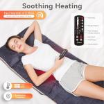 Snailax Full Body Massage Mat with Heat
