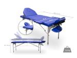 Folding Massage Table with Backrest and Height Adjustment