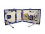 Folding Massage Table with Backrest and Height Adjustment
