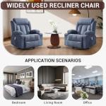 GarveeLife Heated Massage Rocker Recliner Chair