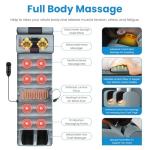 KOCASO Full Body Electric Massage Mat with Heat