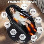HealthRelife 4D Zero Gravity Massage Chair with Heat