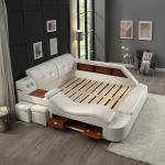 Luxury Smart Bed with Massage and Storage