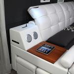 Luxury Smart Bed with Massage and Storage