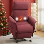 OKUP Electric Recliner Chair with Massage and Heat