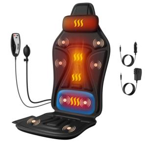 Comrelax Heat and Vibration Back Massager Pad