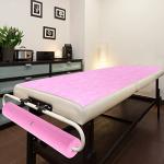 Disposable Non Woven Massage Table Sheets - Pink