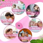 Disposable Non Woven Massage Table Sheets - Pink