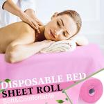 Disposable Non Woven Massage Table Sheets - Pink