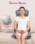Shiatsu Neck and Back Massager Chair with Heat