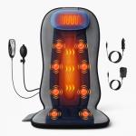 Heating Back Massager with Neck Support Cushion