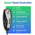 Heating Back Massager with Neck Support Cushion