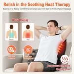 Heated Cooling Massage Seat Cushion for Chairs