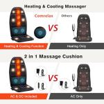 Heated Cooling Massage Seat Cushion for Chairs