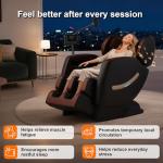 Zero Gravity Shiatsu Massage Chair with Heating