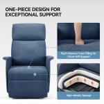 OKUP Electric Massage Recliner Chair with Heat