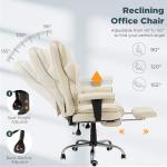HOMREST Ergonomic 6-Point Massage Office Chair