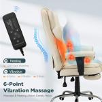 HOMREST Ergonomic 6-Point Massage Office Chair