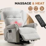 ANJ Electric Recliner Chair with Heat and Massage