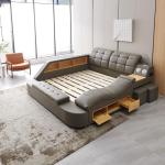Gahowlen Modern Smart Bed with Massage Recliner