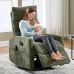 PELUMY 360° Massage Recliner Chair with Heat
