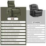 PELUMY 360° Massage Recliner Chair with Heat