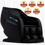 3D Zero Gravity Shiatsu Massage Chair - Black