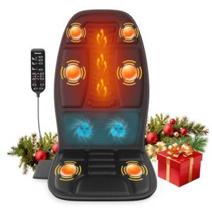 Heated and Cooling Massage Seat Cushion