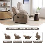 CANMOV Oversized Lift Recliner Chair with Massage & Heat