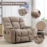 CANMOV Oversized Lift Recliner Chair with Massage & Heat