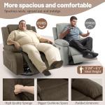 Oversized Massage Rocker Recliner with Heating