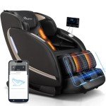 EASPEARL 4D Zero Gravity Full Body Massage Chair