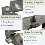 Wirktive Luxury Massage Recliner Bed Frame Queen