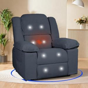Softa Massage Rocker Recliner with Heat & USB