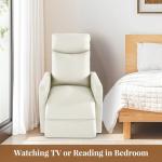 Compact Recliner Chair with Heat and Massage