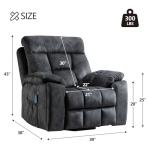 CANMOV Power Lift Recliner Chair with Massage & Heat