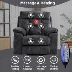 CANMOV Power Lift Recliner Chair with Massage & Heat