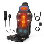 Heated Back Massager Chair Pad with Neck Support