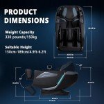HealthRelife 4D Full Body Zero Gravity Massage Chair