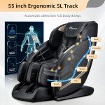 EASPEARL 4D Zero Gravity Full Body Massage Chair