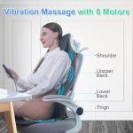 Sotion Heated Vibration Back Massager Pad